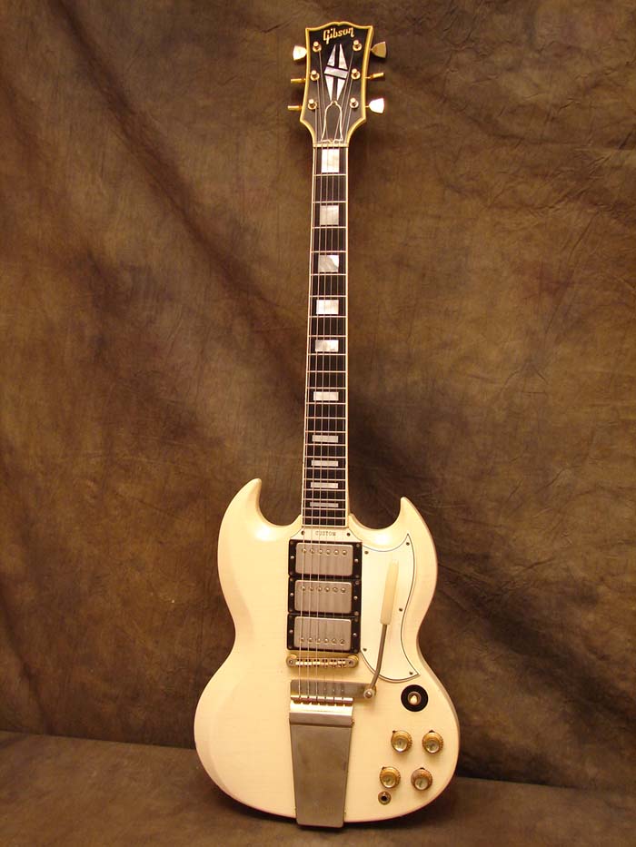Photos Of Vintage Gibson Sg Guitars And Guitar Information 